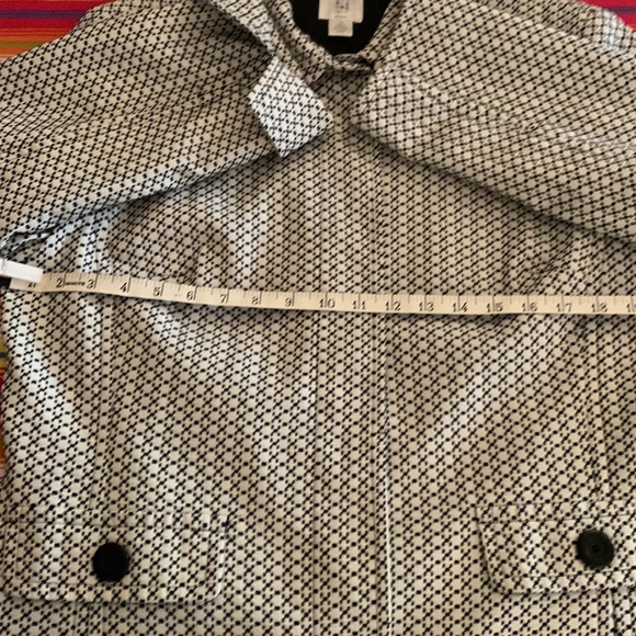 Apt. 9 Black & White Coat Sz. 14 - Picture 5 of 9